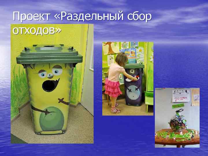 Проект «Раздельный сбор отходов» 