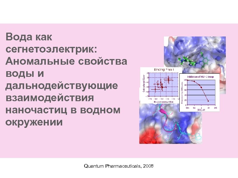 Вода как сегнетоэлектрик: Аномальные свойства воды и дальнодействующие взаимодействия наночастиц в водном окружении Quantum