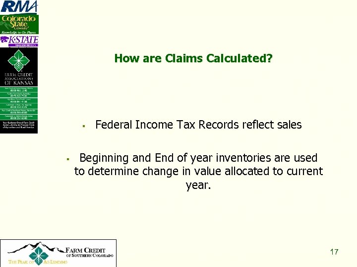 How are Claims Calculated? § § Copyright 2008, All Rights Reserved Federal Income Tax