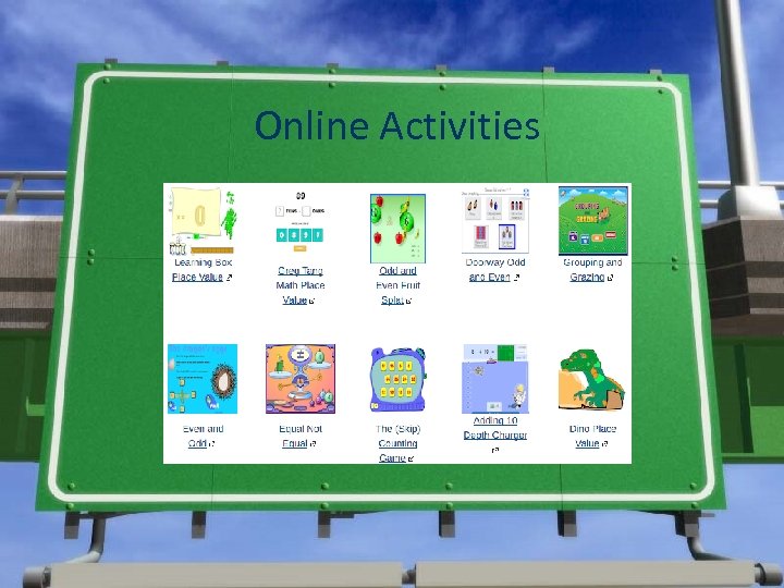 Online Activities 