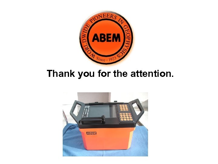 Thank you for the attention. 