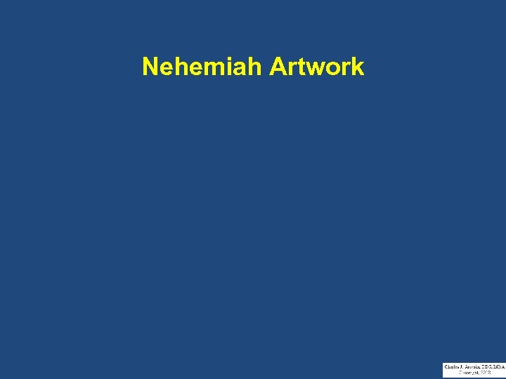 Nehemiah Artwork 