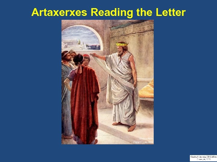 Artaxerxes Reading the Letter 