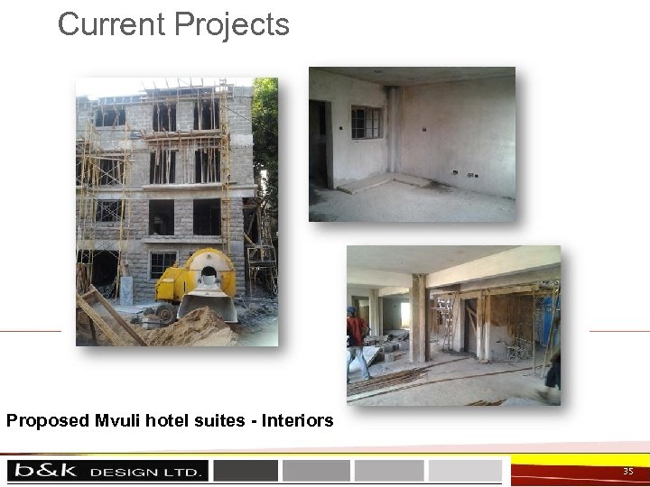 Current Projects Proposed Mvuli hotel suites - Interiors 35 