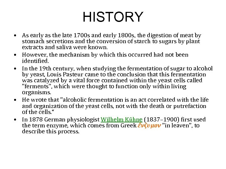 HISTORY • As early as the late 1700 s and early 1800 s, the