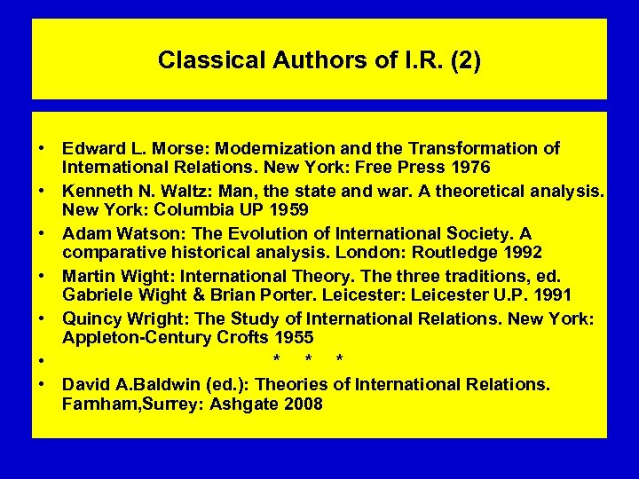 Classical Authors of I. R. (2) • Edward L. Morse: Modernization and the Transformation