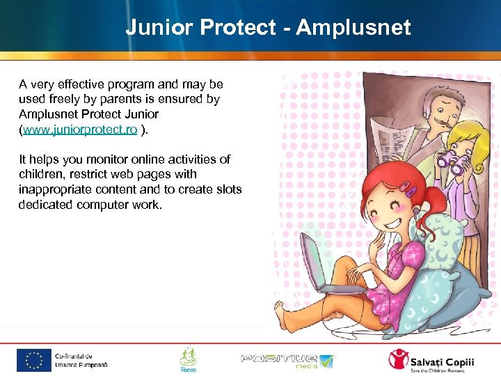 Junior Protect - Amplusnet A very effective program and may be used freely by
