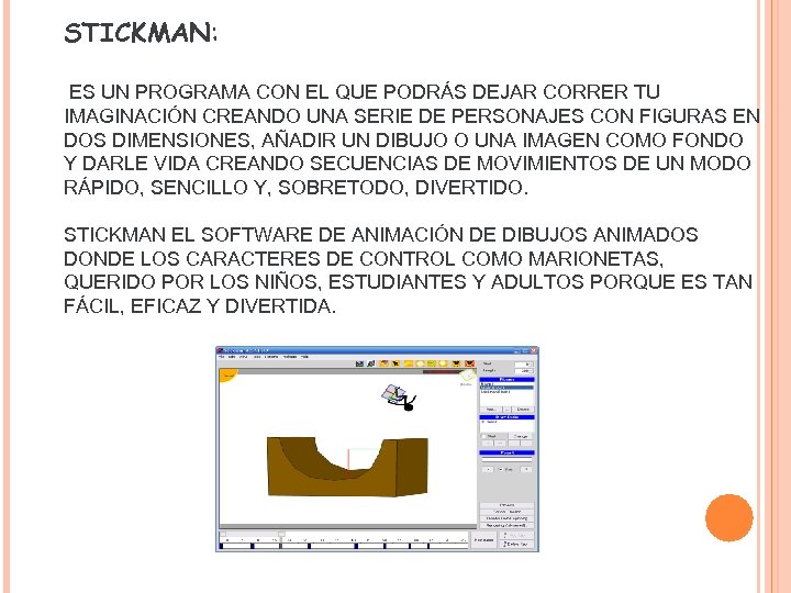STICKMAN: ES UN PROGRAMA CON EL QUE PODRÁS DEJAR CORRER TU IMAGINACIÓN CREANDO UNA