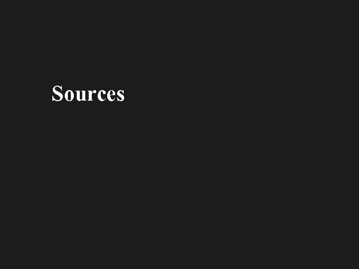 Sources 
