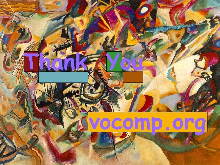 Thank You vocomp. org 