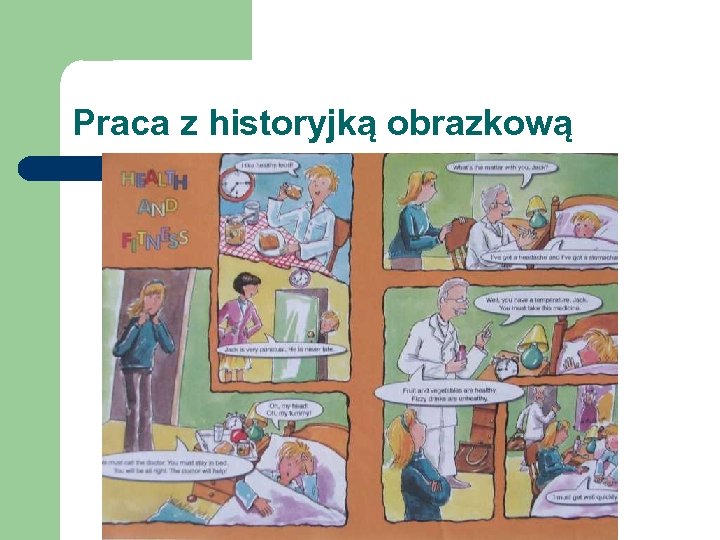 Praca z historyjką obrazkową 
