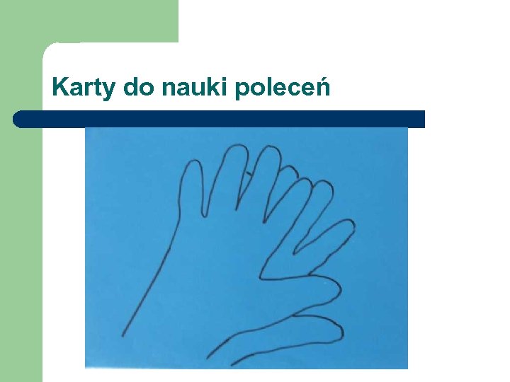 Karty do nauki poleceń 