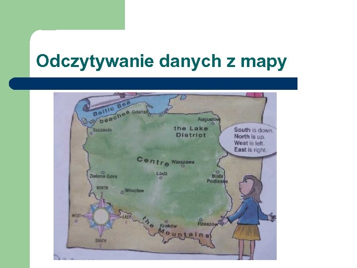 Odczytywanie danych z mapy 