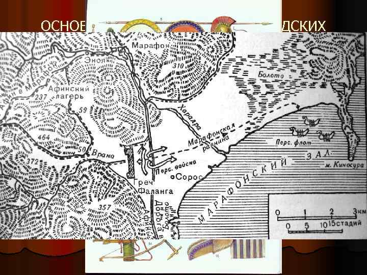 ОСНОВНЫЕ СОБЫТИЯ ГРЕКО-ПЕРСИДСКИХ ВОЙН l l l 494 г. до н. э. – морское