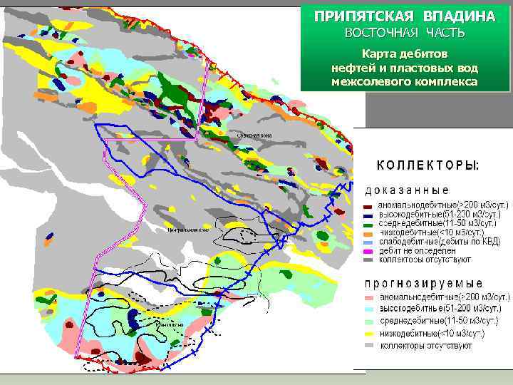 Карта припятского заповедника