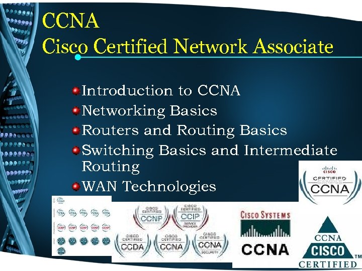 CCNA Cisco Certified Network Associate Introduction to CCNA Networking Basics Routers and Routing Basics
