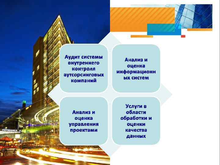 Аудит системы внутреннего контроля аутсорсинговых компаний Анализ и оценка управления проектами >7 Анализ и