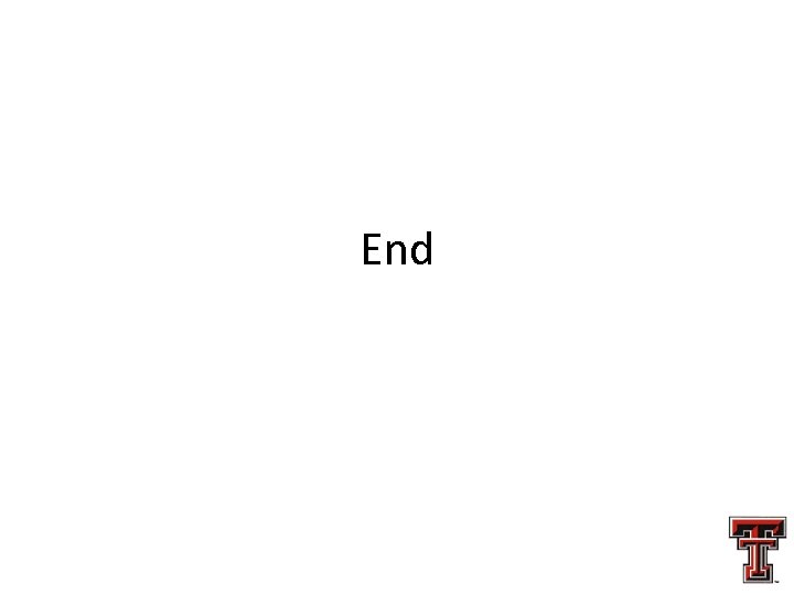 End 