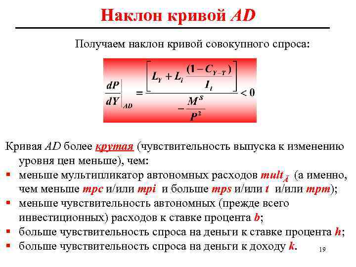 Низкий мультипликатор