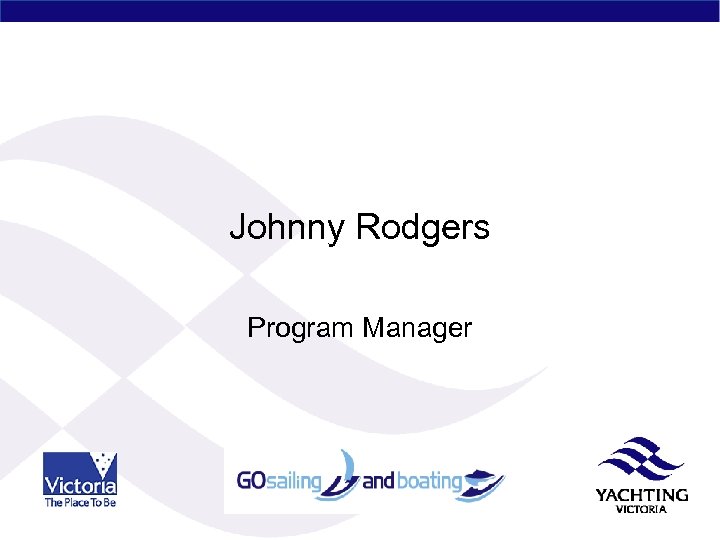 Johnny Rodgers Program Manager 