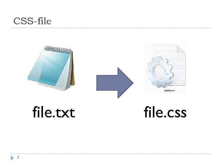 CSS-file. txt 7 file. css 