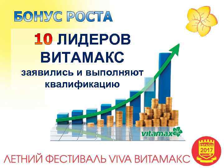 Витамакс маркетинг план