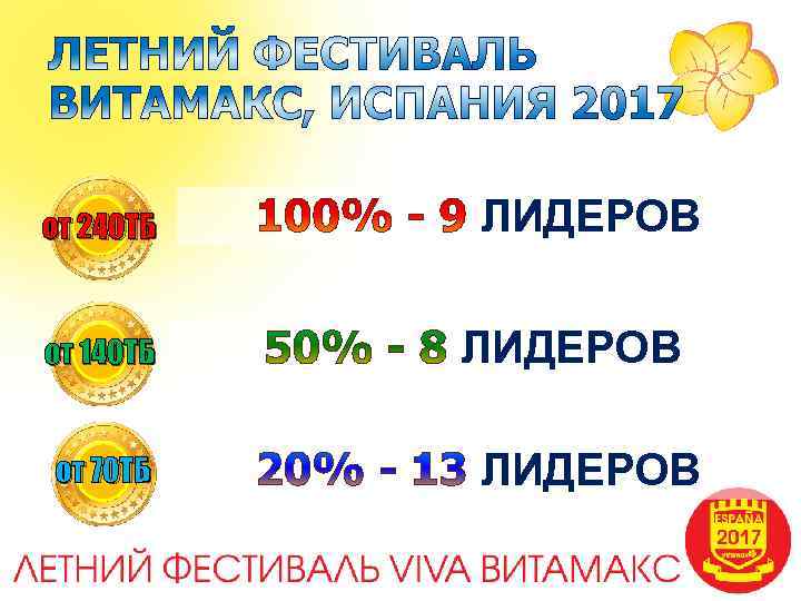 Витамакс маркетинг план