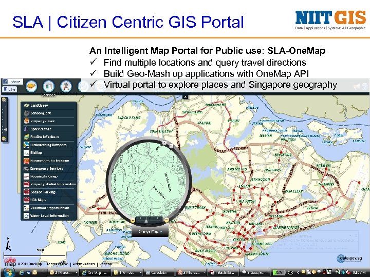 SLA | Citizen Centric GIS Portal An Intelligent Map Portal for Public use: SLA-One.