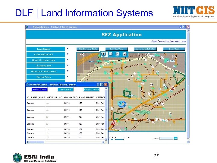 DLF | Land Information Systems 27 