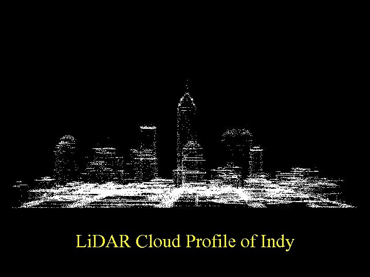 Li. DAR Cloud Profile of Indy 