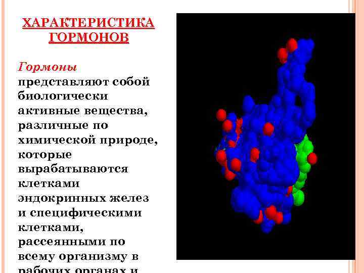 Химическая природа гормонов схема