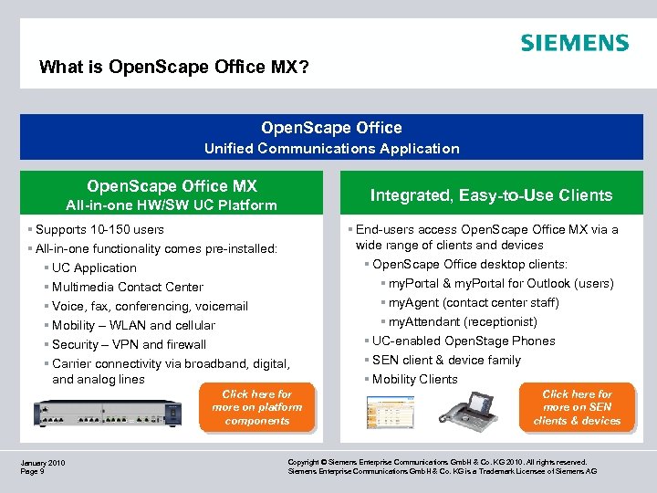 What is Open. Scape Office MX? Open. Scape Office Unified Communications Application Open. Scape