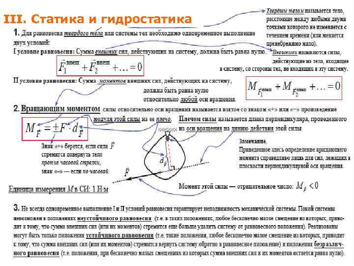 Кинематика динамика законы сохранения в механике