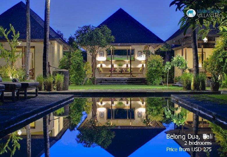 Belong Dua, Bali 2 bedrooms Price from USD 275 