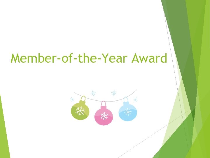 Member-of-the-Year Award 