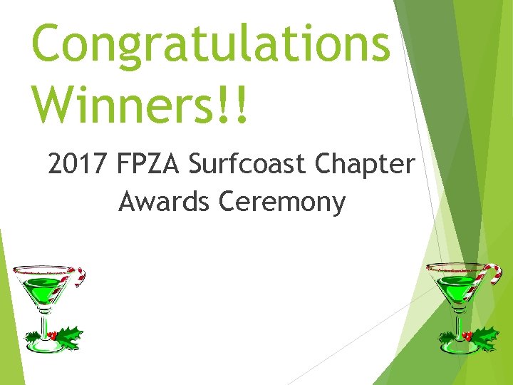 Congratulations Winners!! 2017 FPZA Surfcoast Chapter Awards Ceremony 