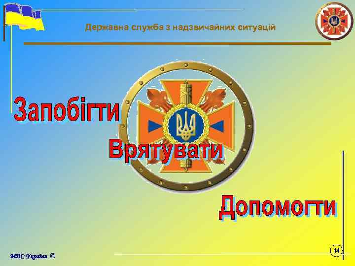 Державна служба з надзвичайних ситуацій 14 