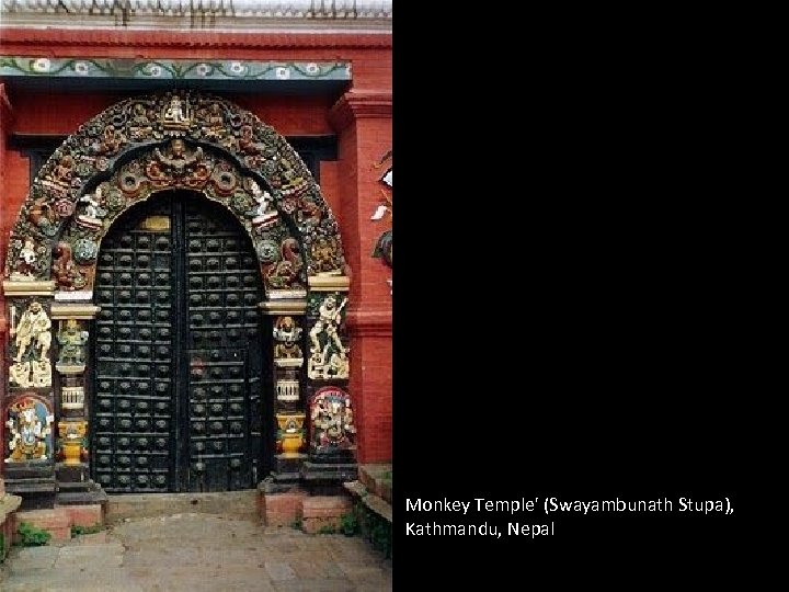 Monkey Temple' (Swayambunath Stupa), Kathmandu, Nepal 