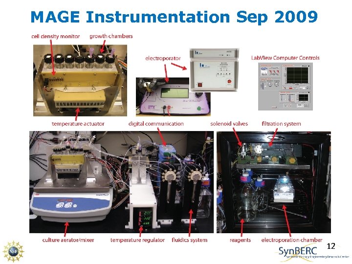 MAGE Instrumentation Sep 2009 12 
