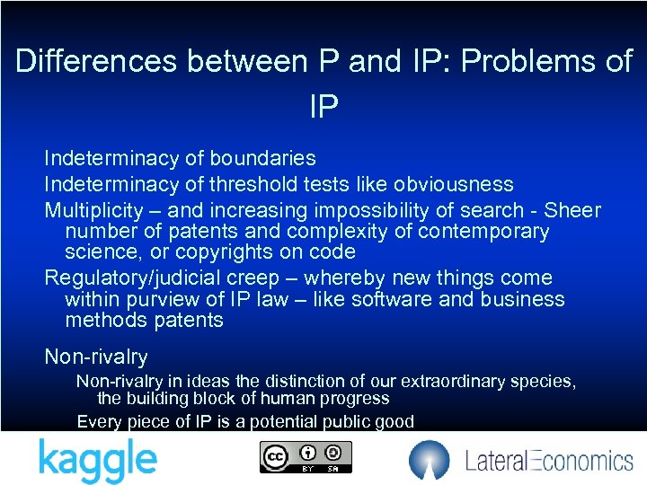 Differences between P and IP: Problems of IP Indeterminacy of boundaries Indeterminacy of threshold