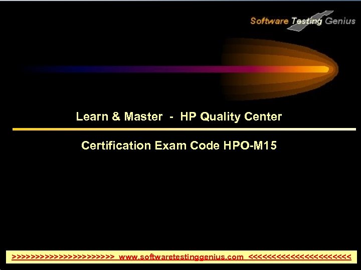 Learn & Master - HP Quality Center Certification Exam Code HPO-M 15 >>>>>>>>>>> www.