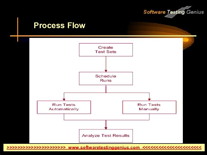 Process Flow >>>>>>>>>>> www. softwaretestinggenius. com <<<<<<<<<<< 
