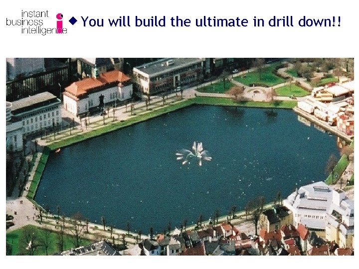 ® You will build the ultimate in drill down!! 