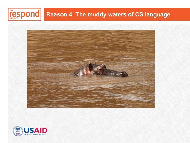 Reason 4: The muddy waters of CS language 