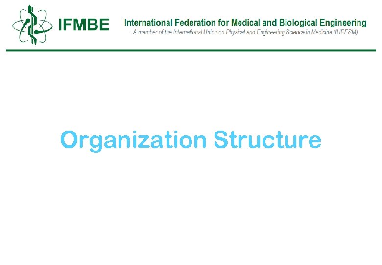 Organization Structure 