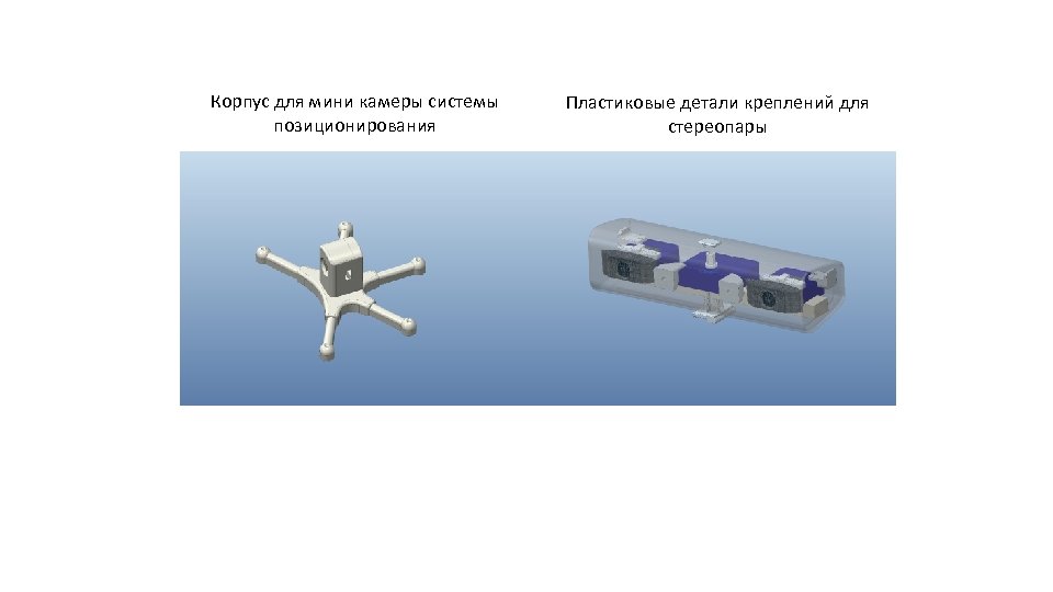 Корпус для мини камеры системы позиционирования Пластиковые детали креплений для стереопары 
