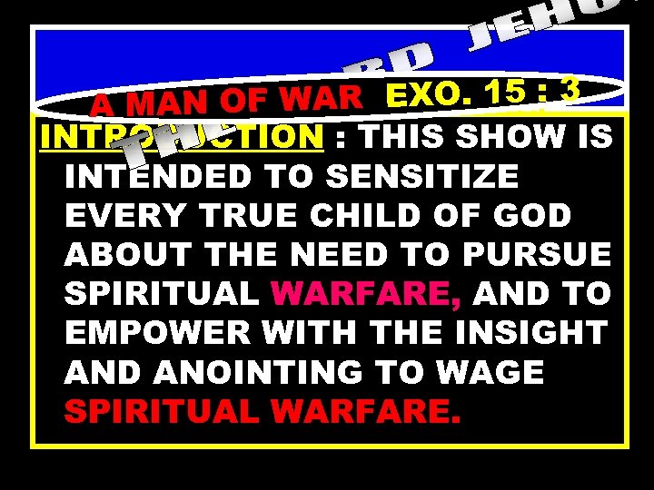 EXO. 1 : : F WAR EXODUS 155 3 3 MAN OF AA MANO