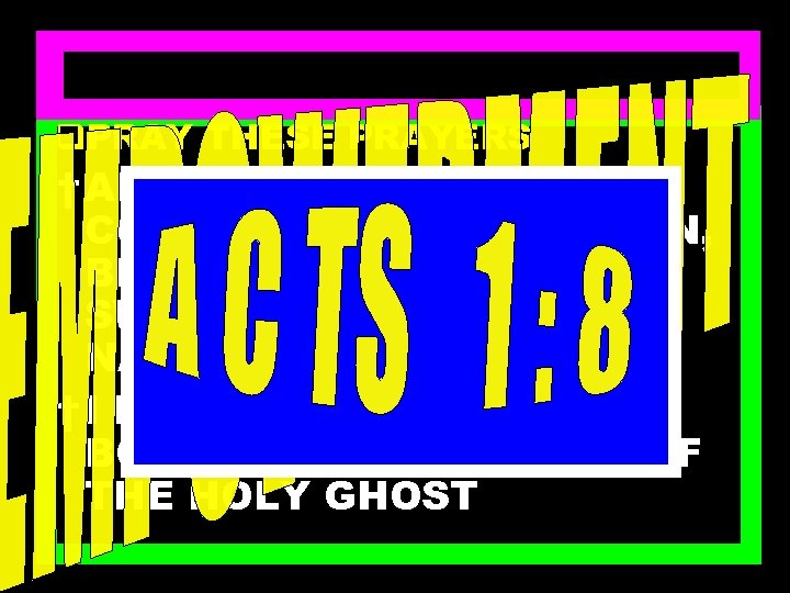 ANOINTING FOR WAR q. PRAY THESE PRAYERS † ANY PLACENTA CONNECTING ME TO SATAN,