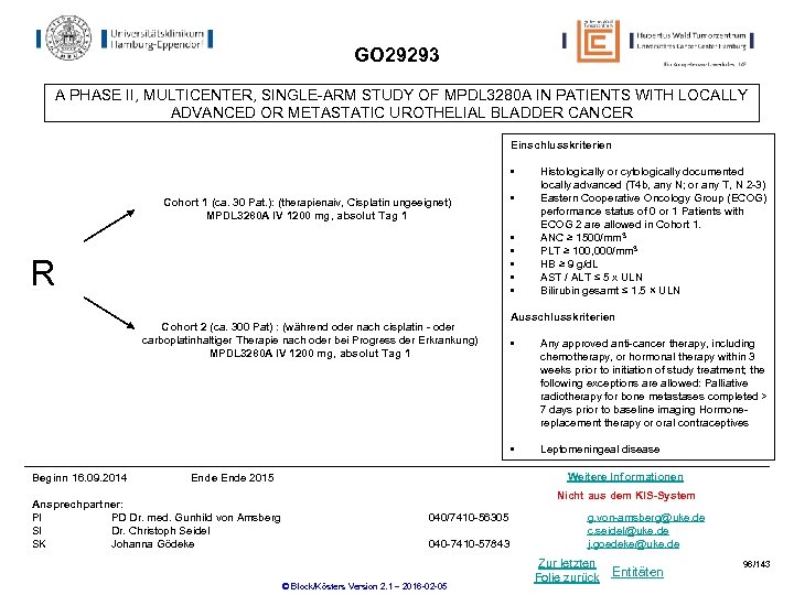 GO 29293 A PHASE II, MULTICENTER, SINGLE-ARM STUDY OF MPDL 3280 A IN PATIENTS