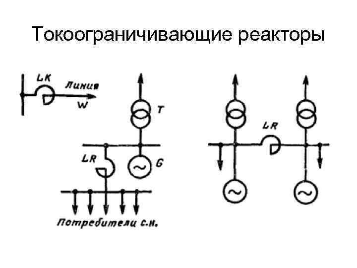 Реактор обозначение на схеме